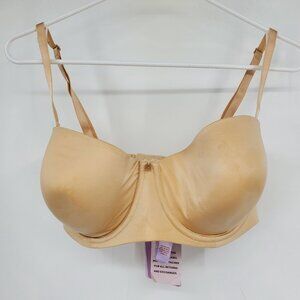 NWT Savage X Fenty Rihanna Nude Women's Straps or‎ Strapless Bra Size 36DD
